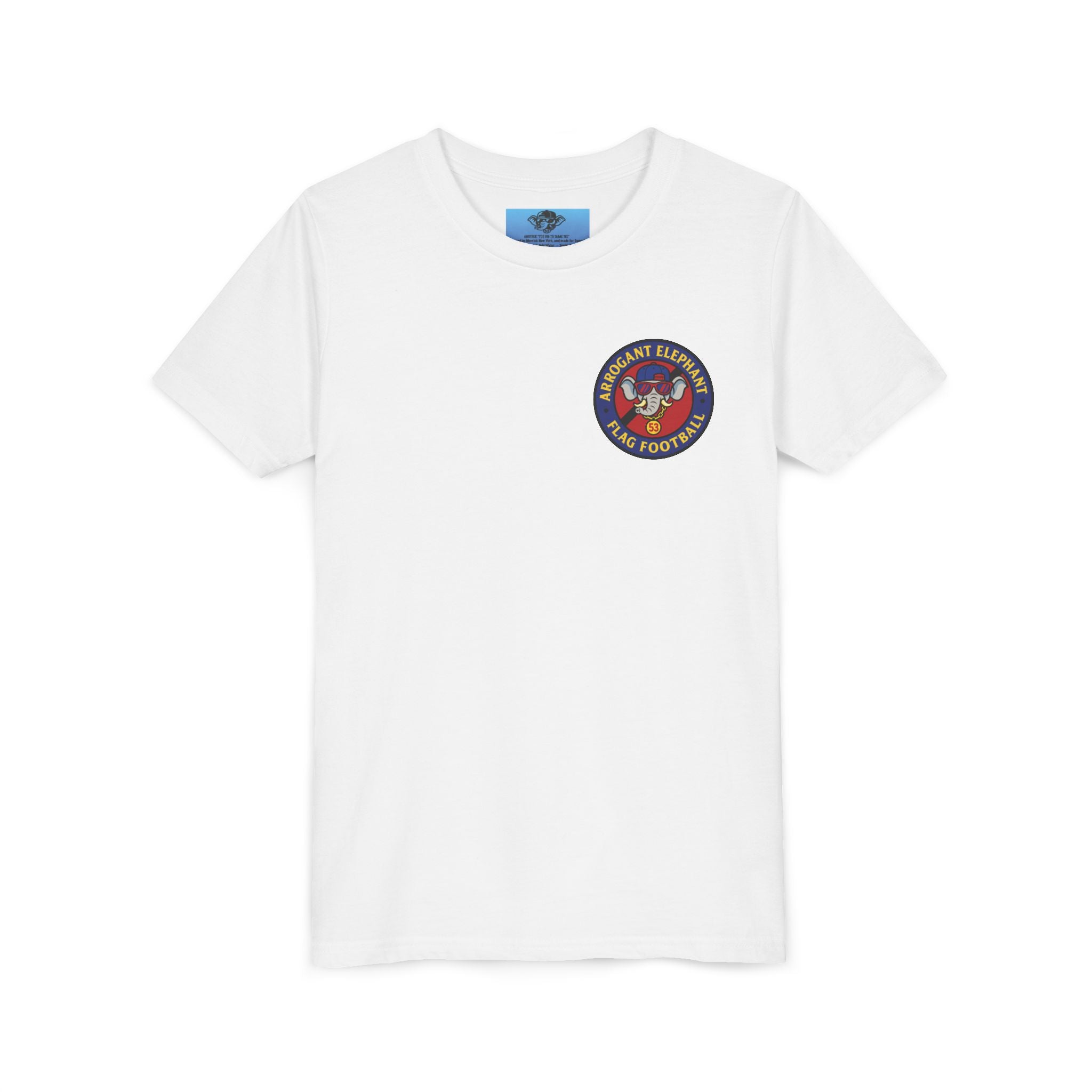 🏈 Arrogant Elephant™ Youth Flag Football Performance Tee (SPACE EDITION)