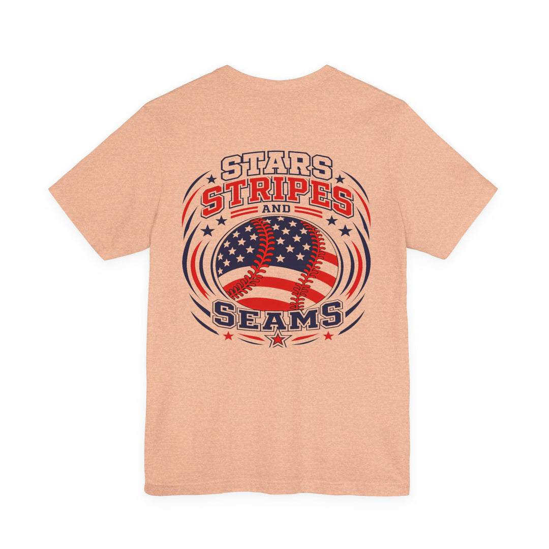 AE Adult Stars, Stripes and Seams Tee