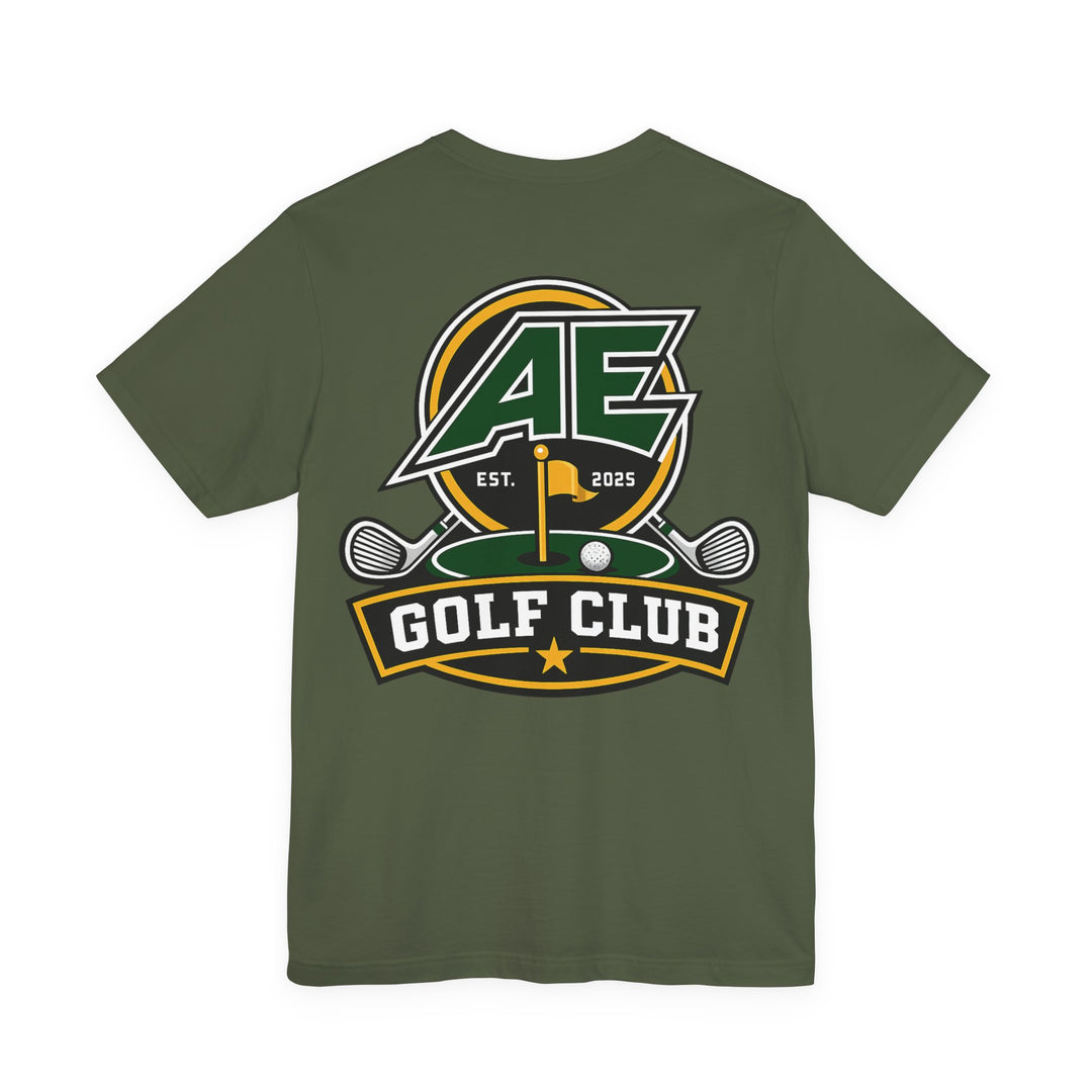 Golf Club Logo T-Shirt – AE Golf Club Graphic Tee