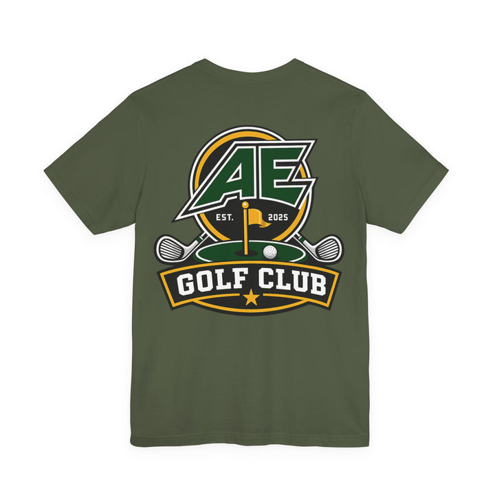 Golf Club Logo T-Shirt – AE Golf Club Graphic Tee