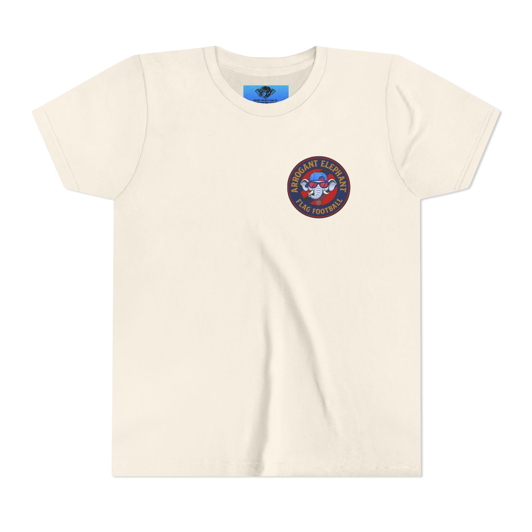 🏈 Arrogant Elephant™ Youth Flag Football Performance Tee (SPACE EDITION)