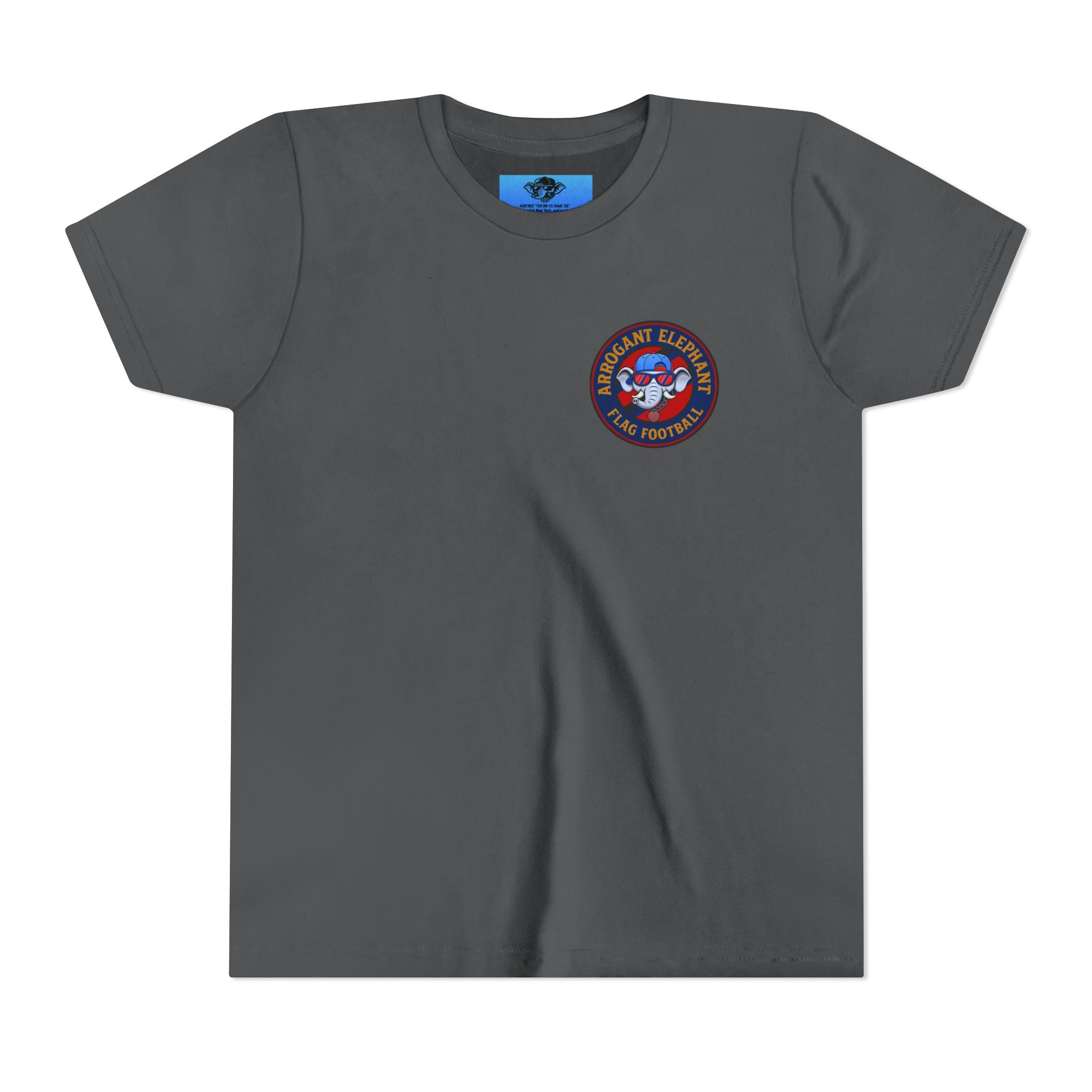 🏈 Arrogant Elephant™ Youth Flag Football Performance Tee (SPACE EDITION)