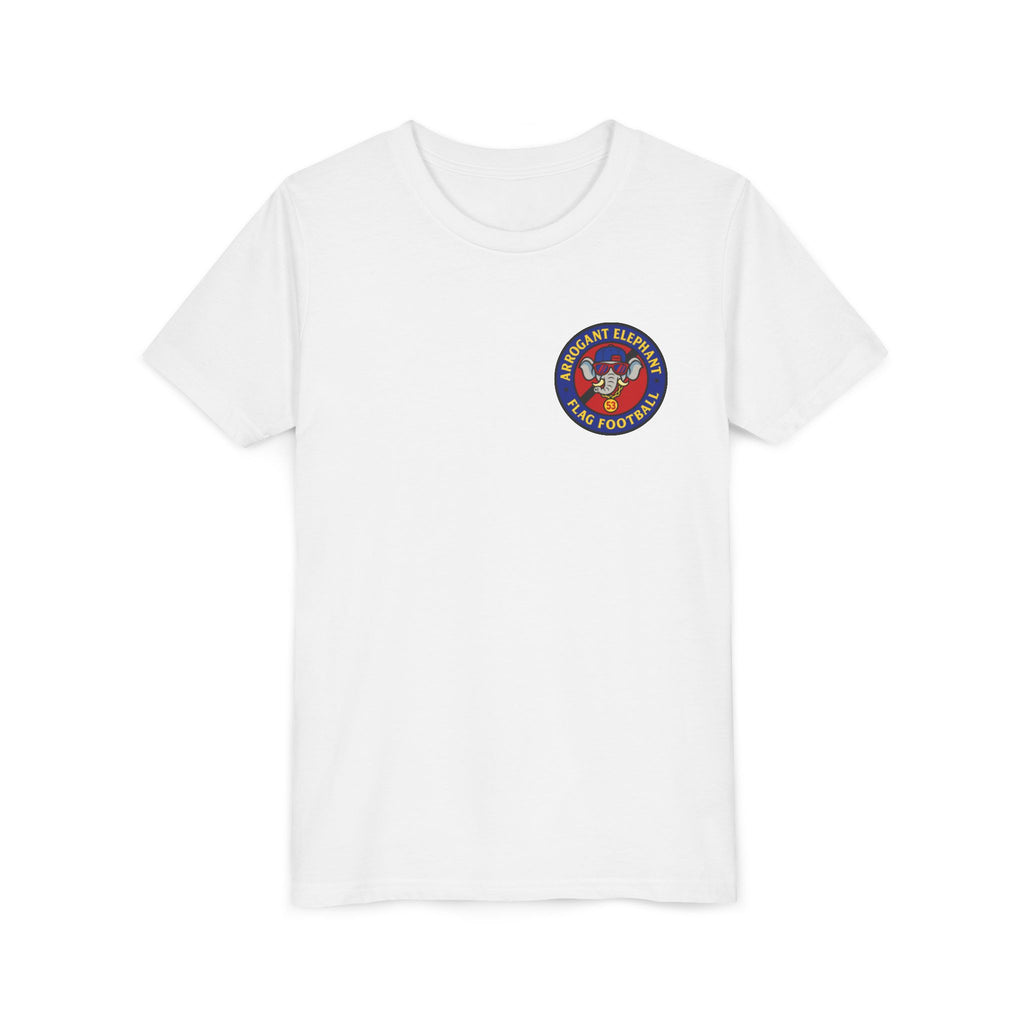 🏈 Arrogant Elephant™ Youth Flag Football Performance Tee (SPACE EDITION)
