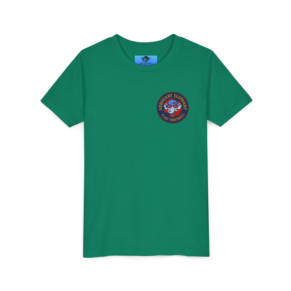 🏈 Arrogant Elephant™ Youth Flag Football Performance Tee (SPACE EDITION)