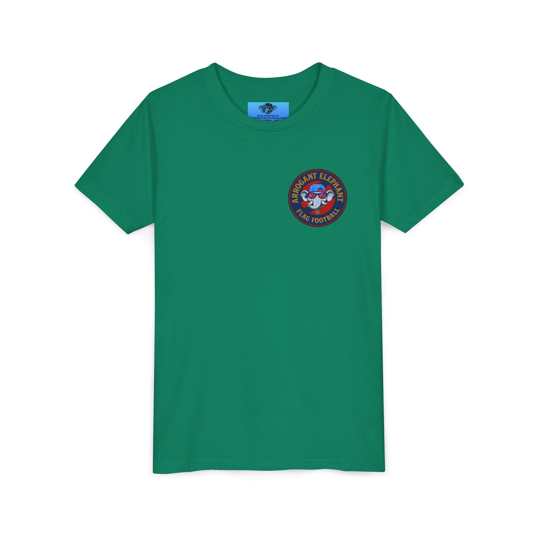 🏈 Arrogant Elephant™ Youth Flag Football Performance Tee (SPACE EDITION)