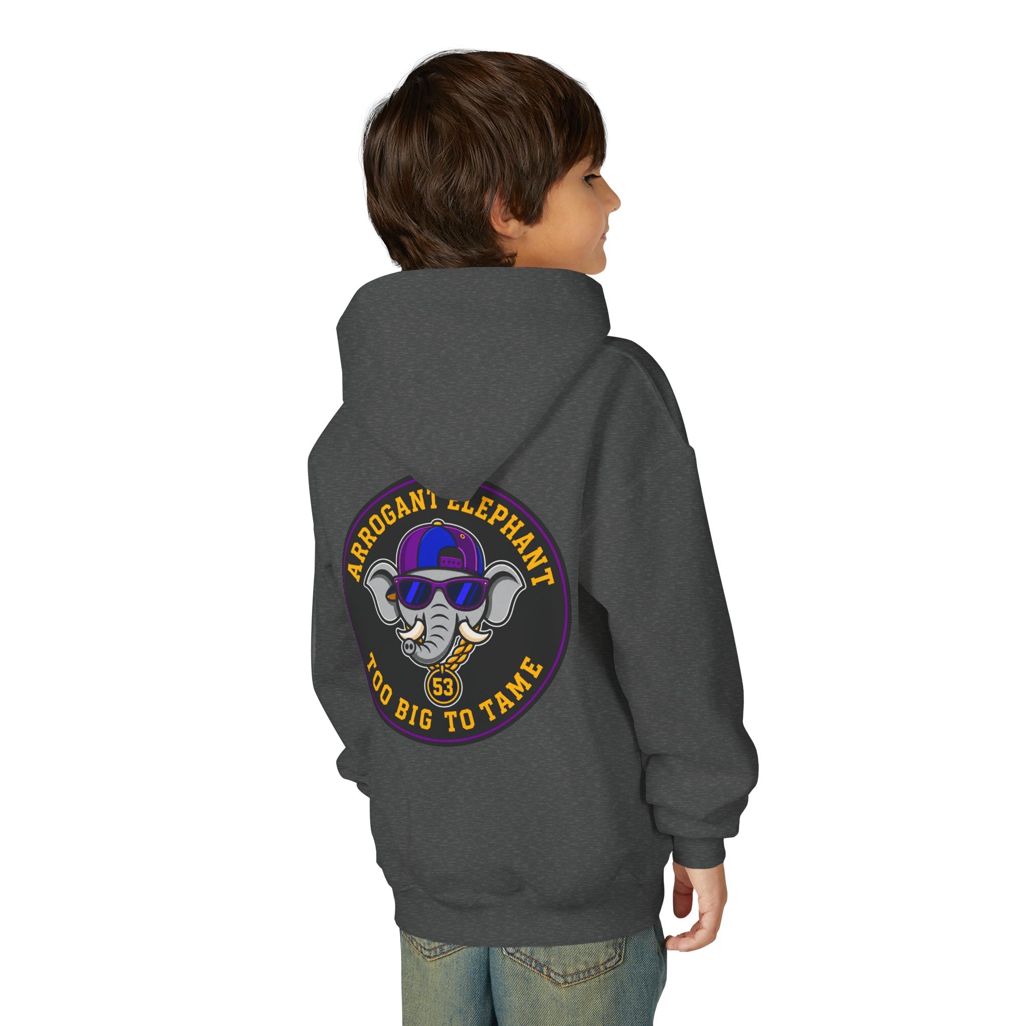 ARROGANT ELEPHANT™ "TOO BIG TO TAME" Hoodie