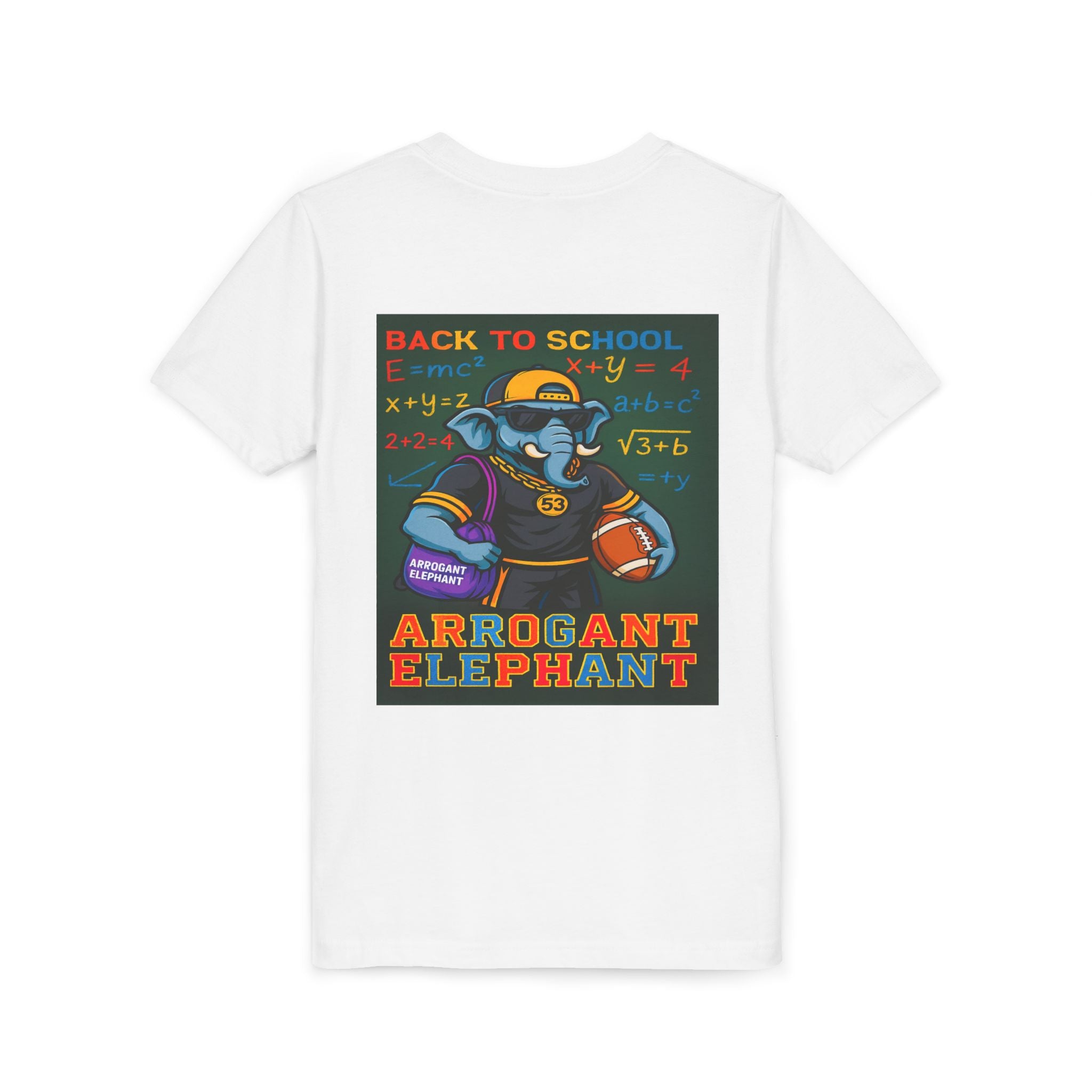 Monthly Drop! Limited Edition Arrogant Elephant Back-to-School T-Shirt (ONLY TILL END OF SEPTEMBER)