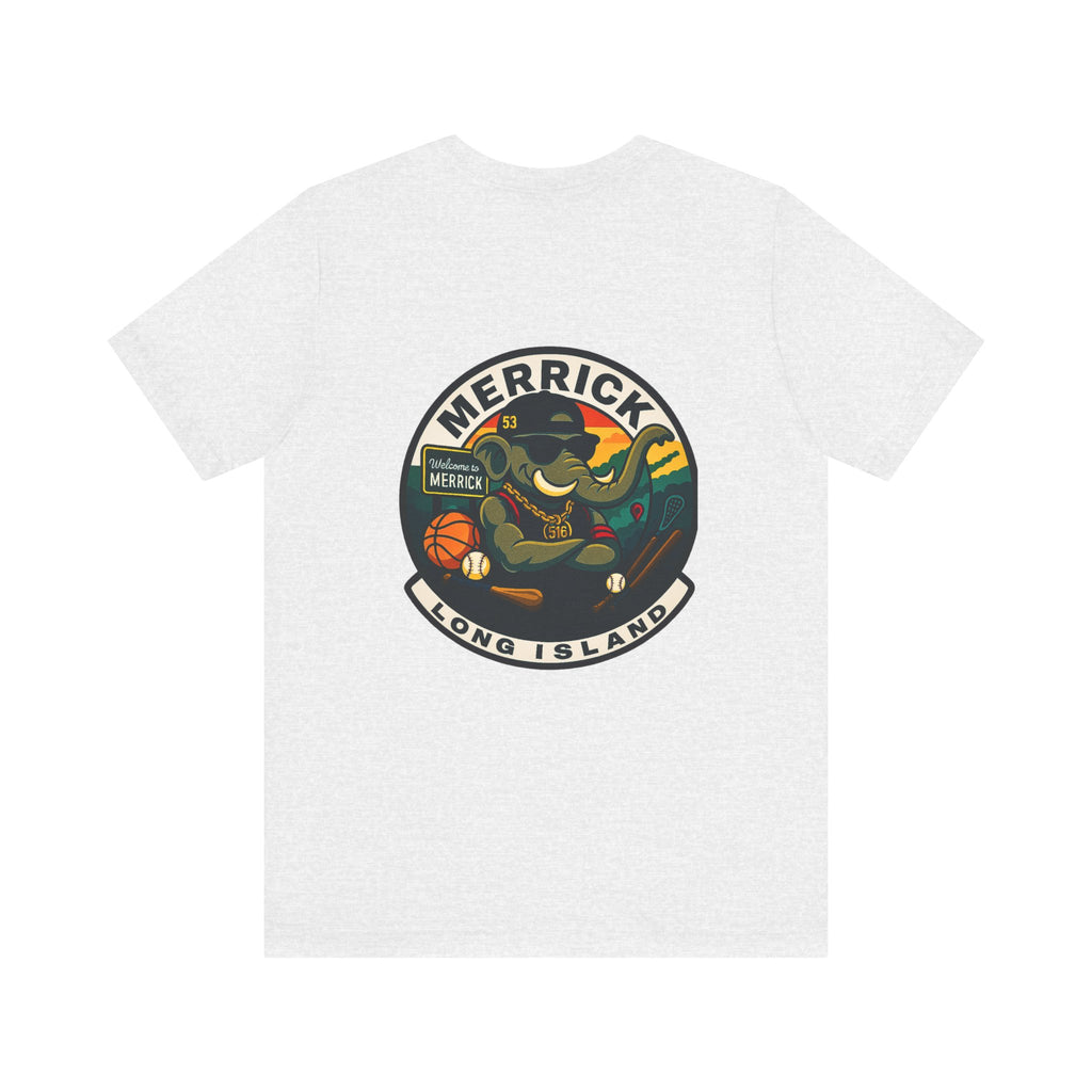 Arrogant Elephant™ Merrick Adult Tee – Long Island Edition