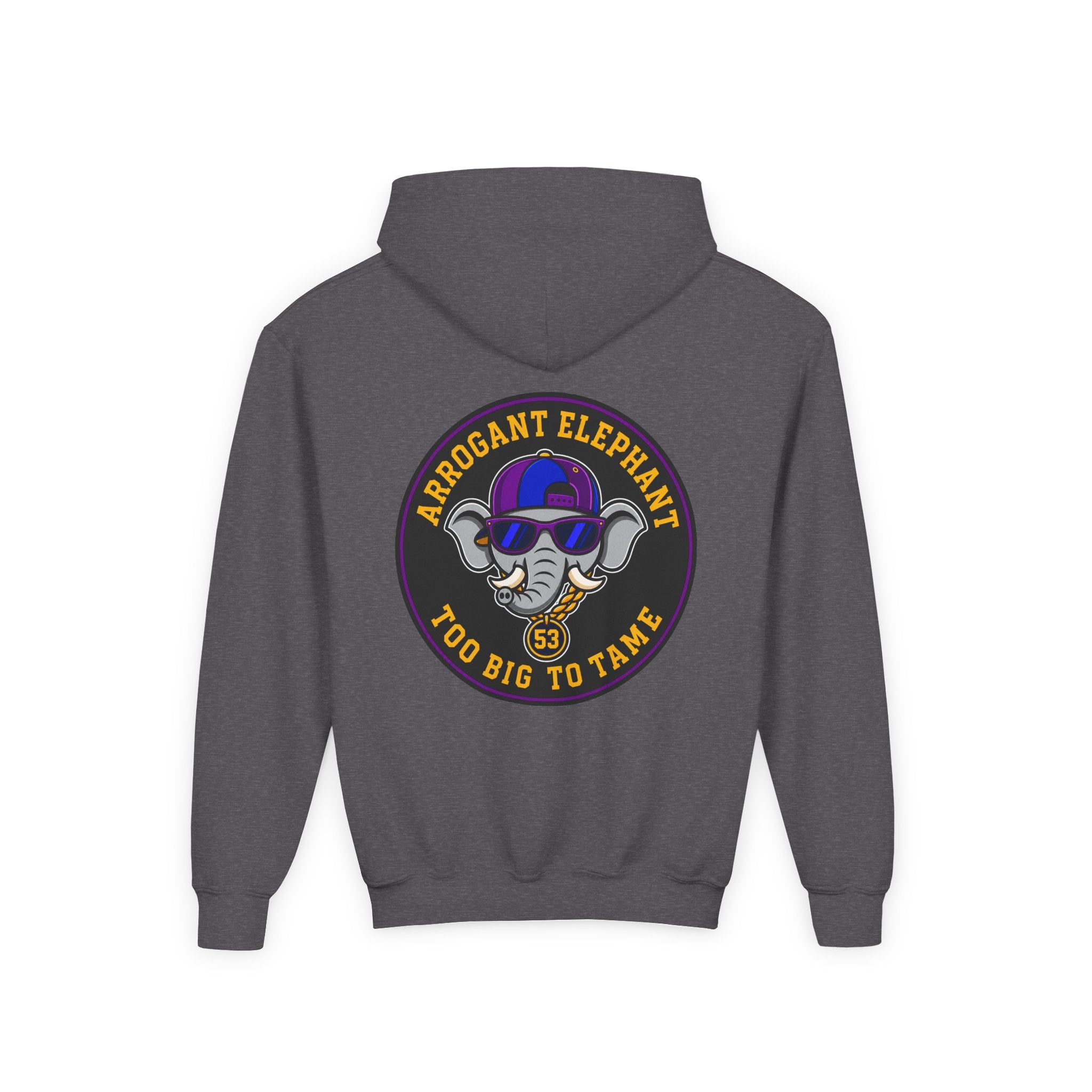 ARROGANT ELEPHANT™ "TOO BIG TO TAME" Hoodie