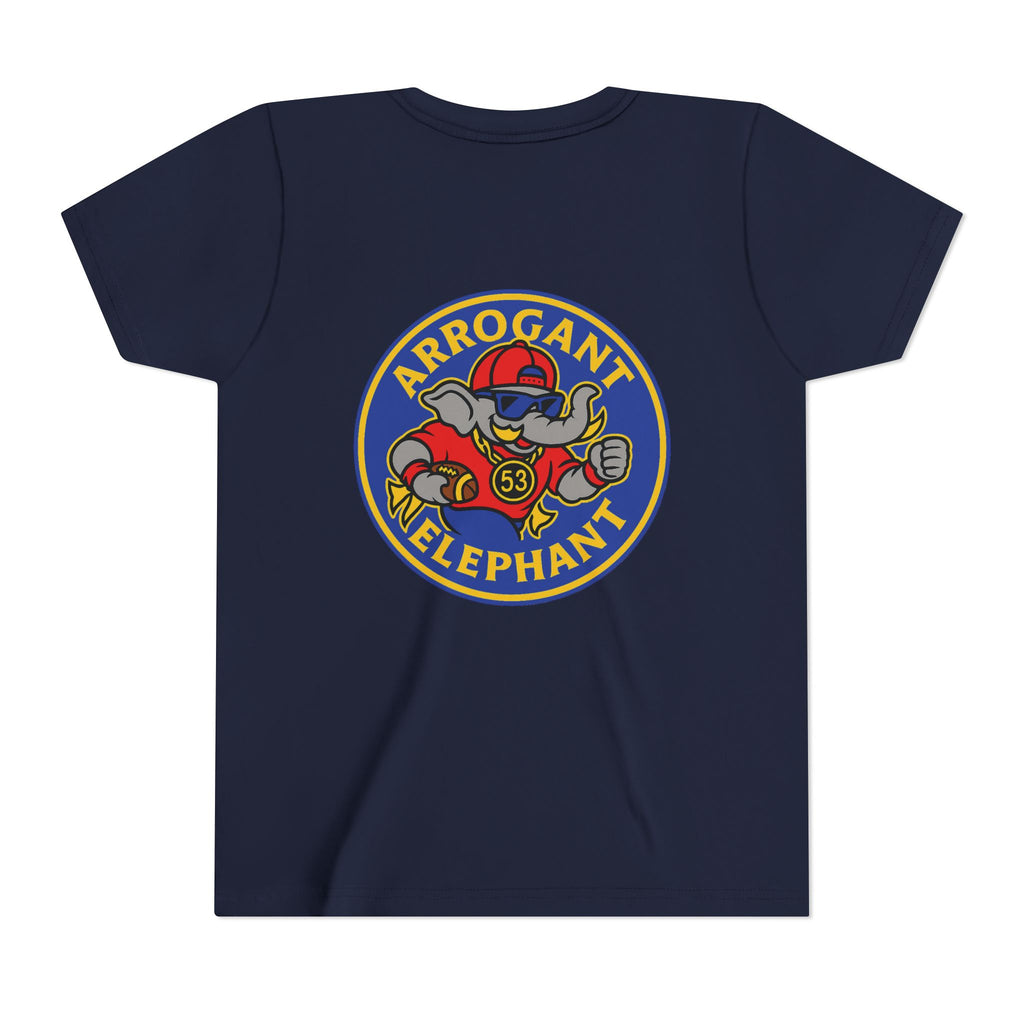 🏈 Arrogant Elephant™ Youth Flag Football Performance Tee (SPACE EDITION)
