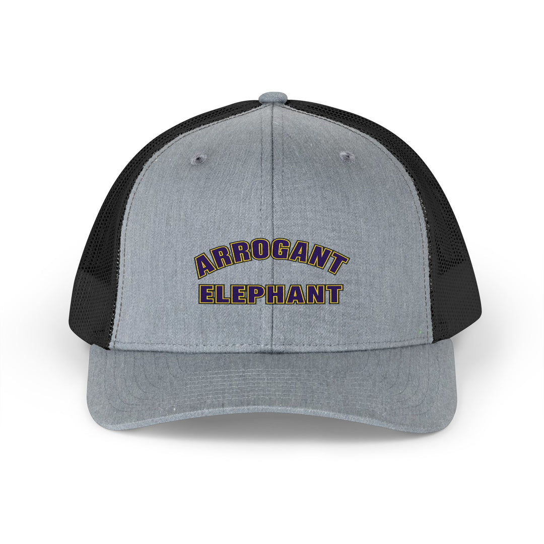 The Trucker Hat with Attitude: Arrogant Elephant