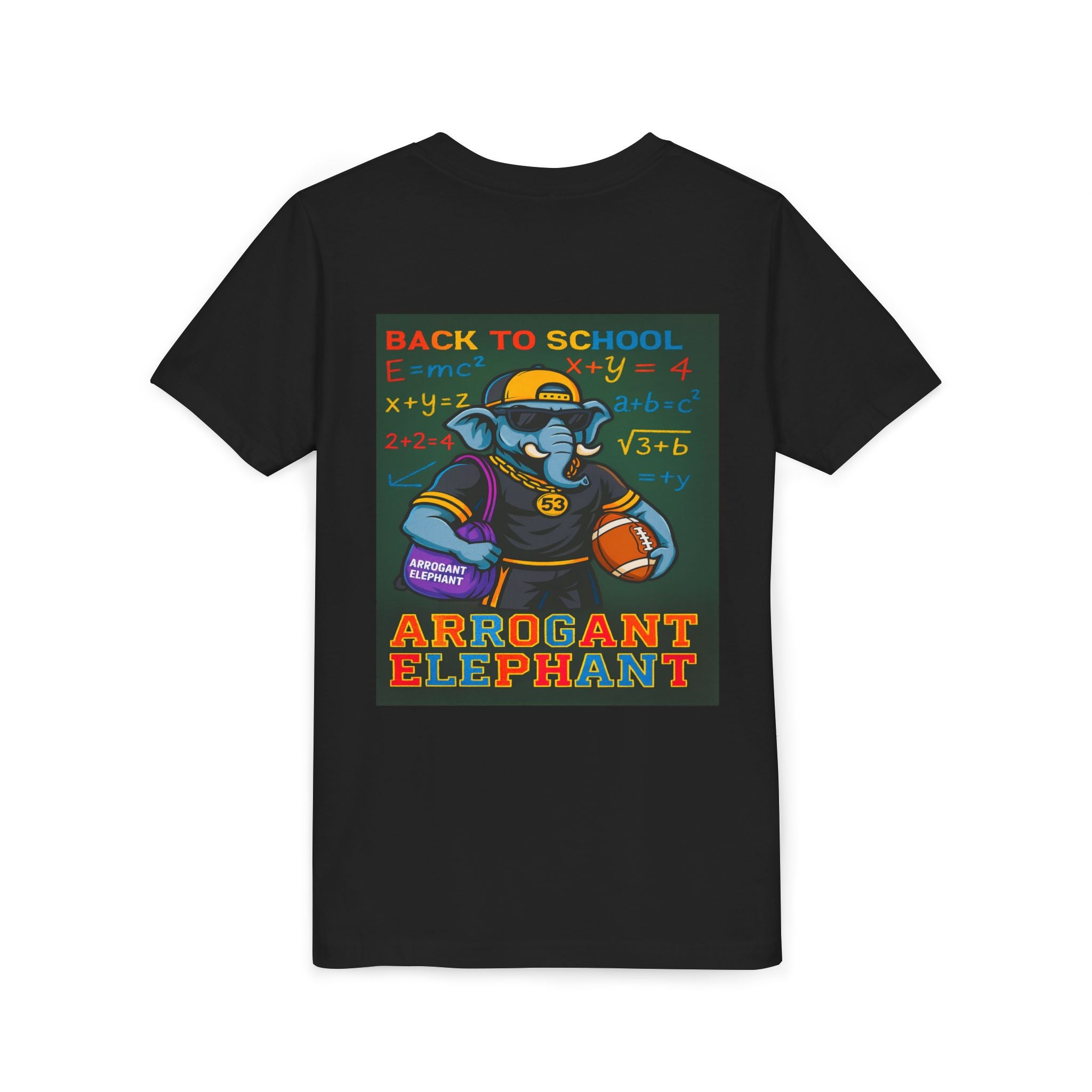 Monthly Drop! Limited Edition Arrogant Elephant Back-to-School T-Shirt (ONLY TILL END OF SEPTEMBER)