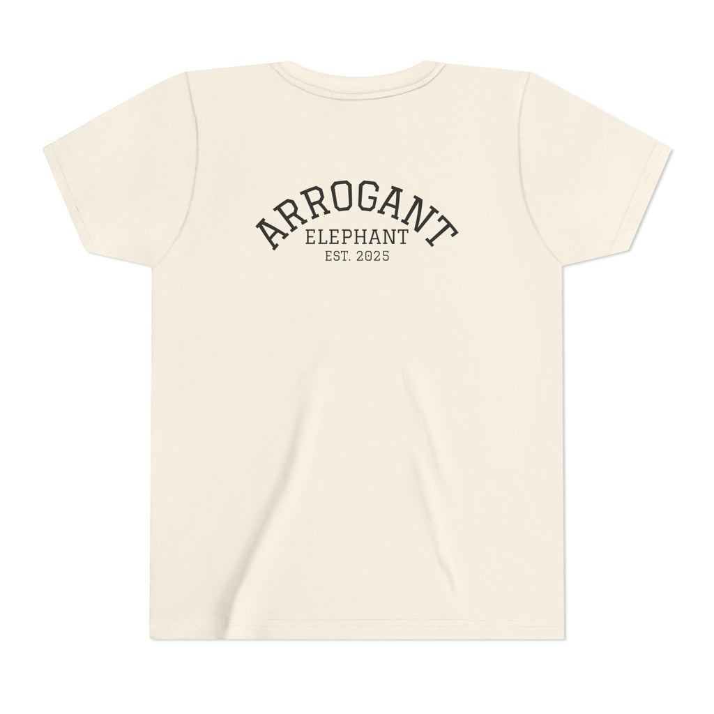 Arrogant Elephant™ Youth Baseball Shirt – Hit Dingers Steal Hearts Tee
