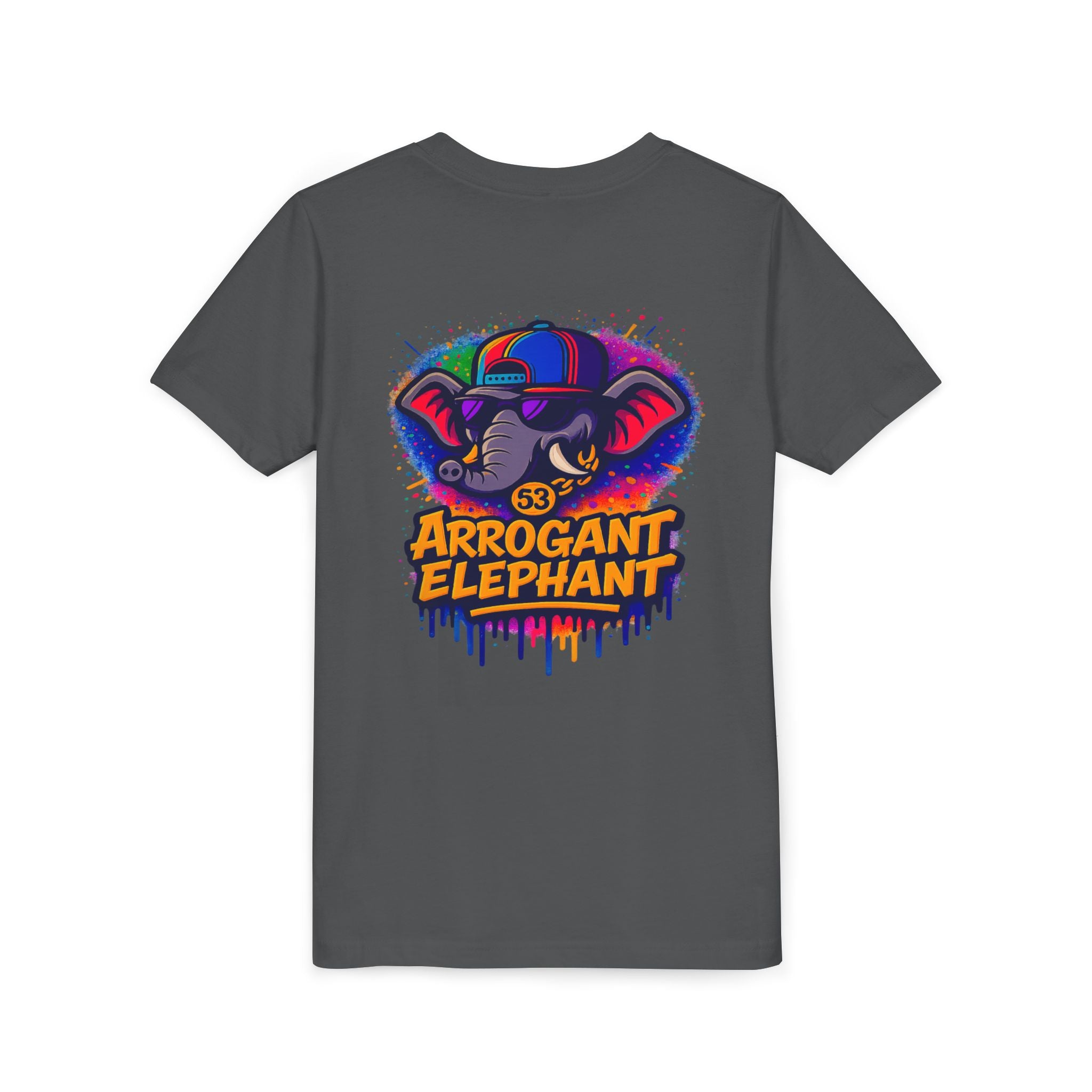 Arrogant Elephant™ Graffiti Kids Tee Streetwear Meets Playground Energy