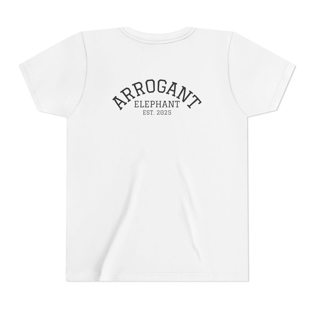 Arrogant Elephant™ Youth Baseball Shirt – Hit Dingers Steal Hearts Tee