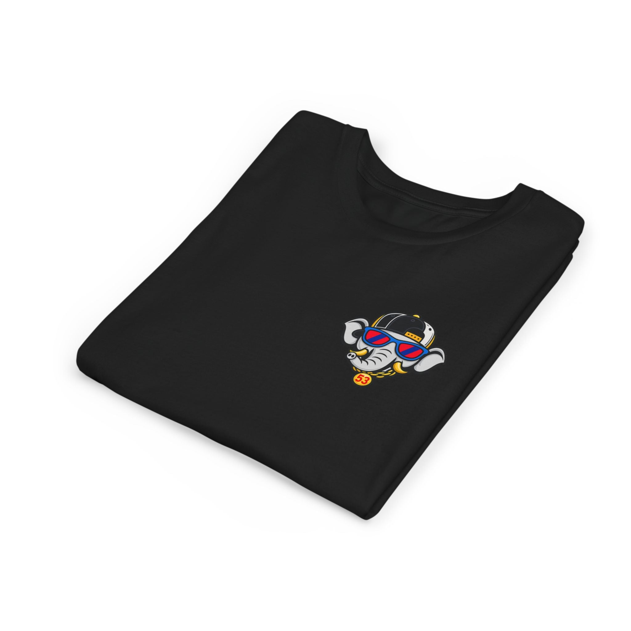 'Good Looks Run in the Dugout' Arrogant Elephant Graphic youth baseball Tee