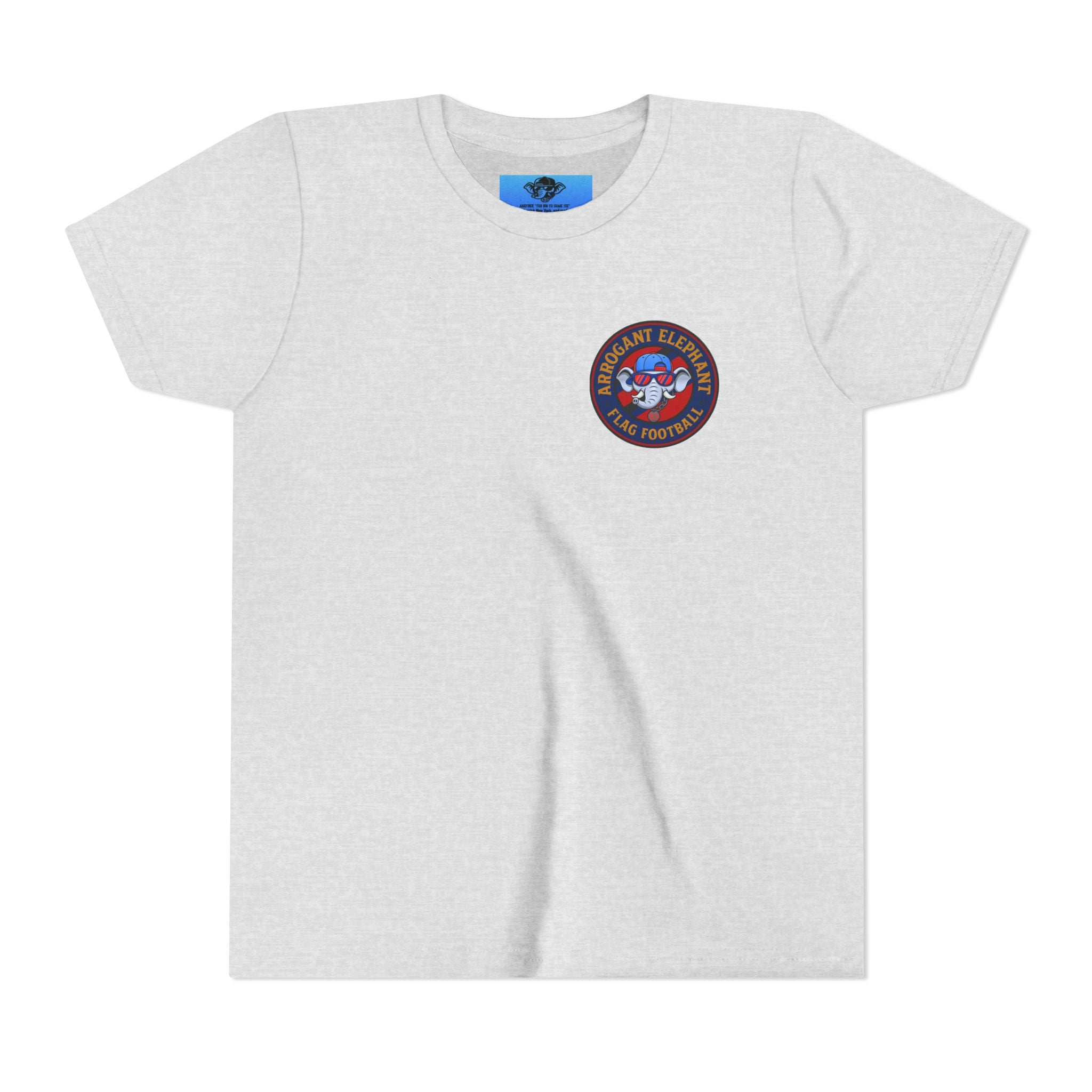🏈 Arrogant Elephant™ Youth Flag Football Performance Tee (SPACE EDITION)