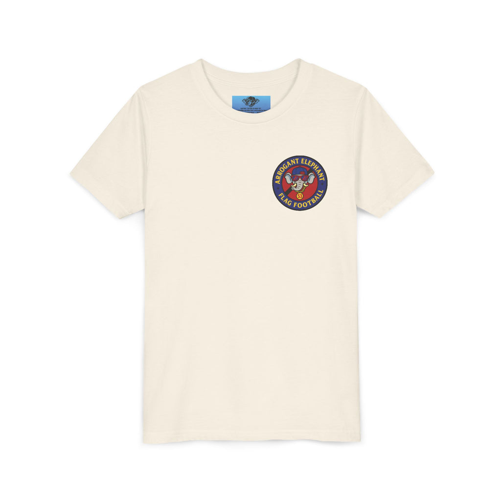 🏈 Arrogant Elephant™ Youth Flag Football Performance Tee (SPACE EDITION)
