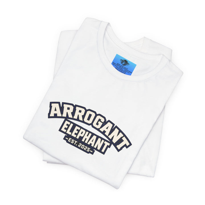 Arrogant Elephant™ Bold Logo Tee – Adult