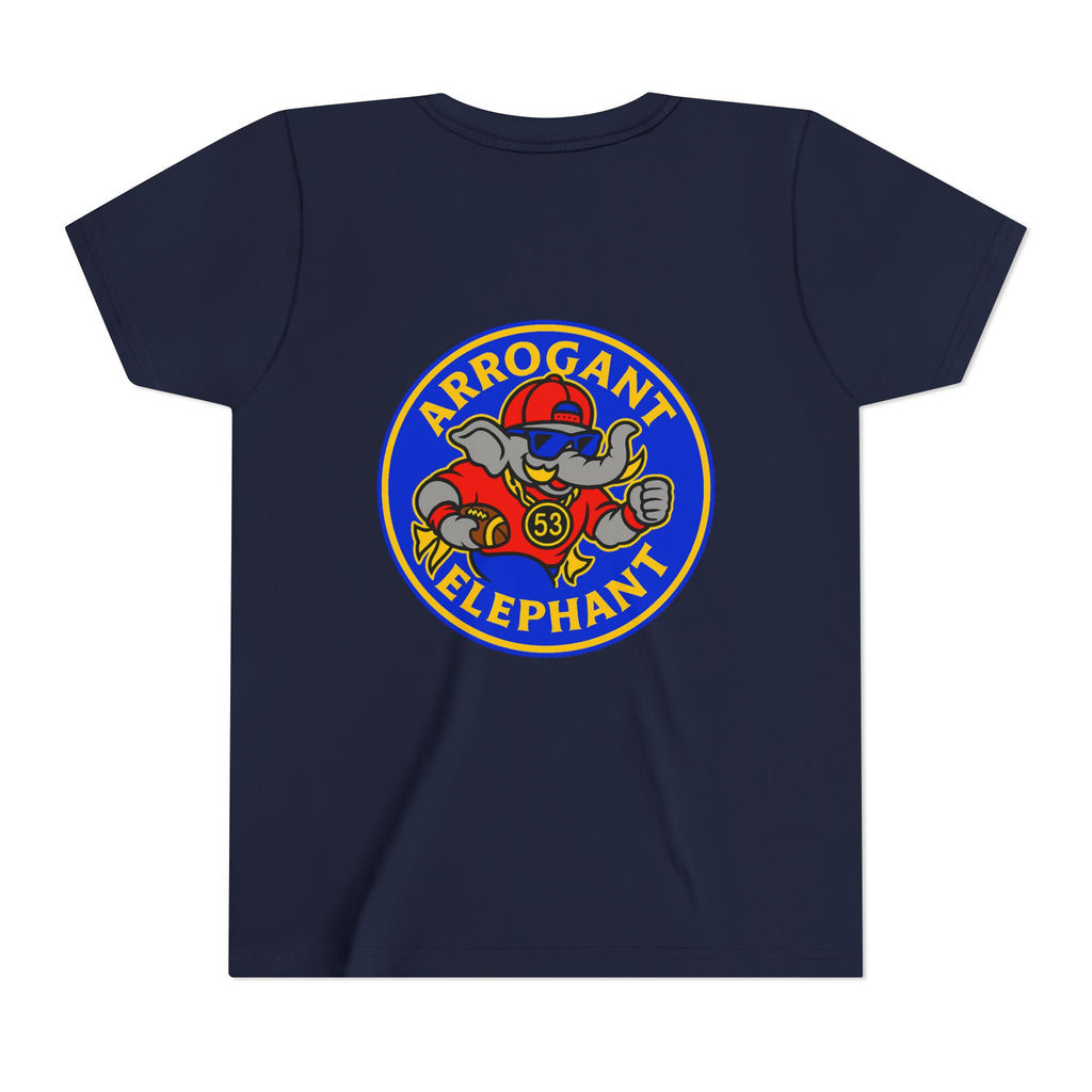 🏈 Arrogant Elephant™ Youth Flag Football Performance Tee (SPACE EDITION)