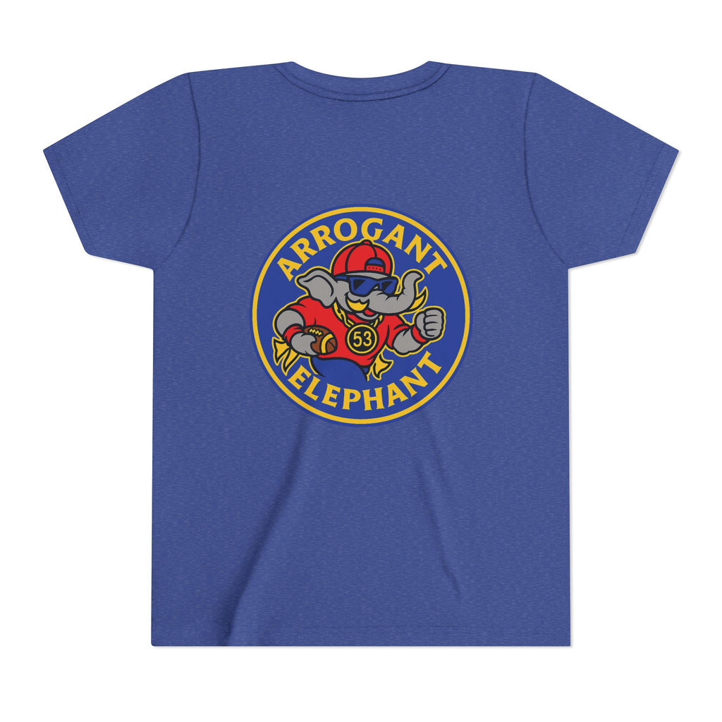 🏈 Arrogant Elephant™ Youth Flag Football Performance Tee (SPACE EDITION)