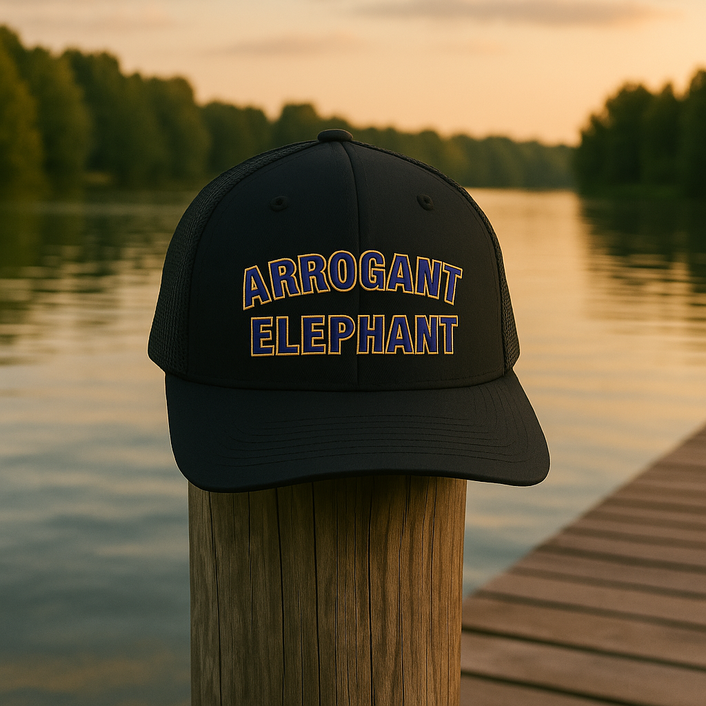 The Trucker Hat with Attitude: Arrogant Elephant