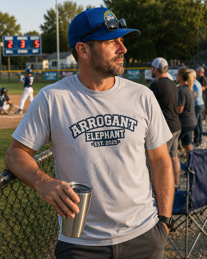 Arrogant Elephant™ Bold Logo Tee – Adult