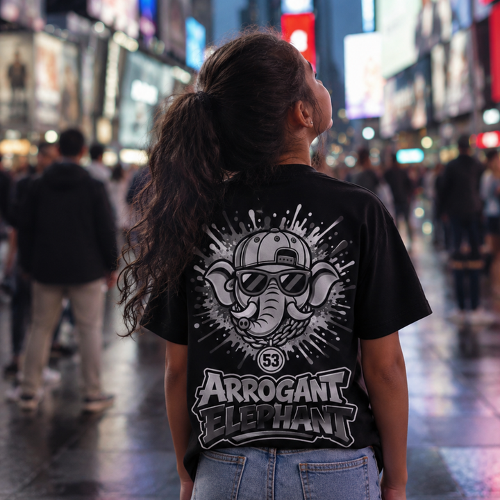 Arrogant Elephant Kids Graffiti Tee