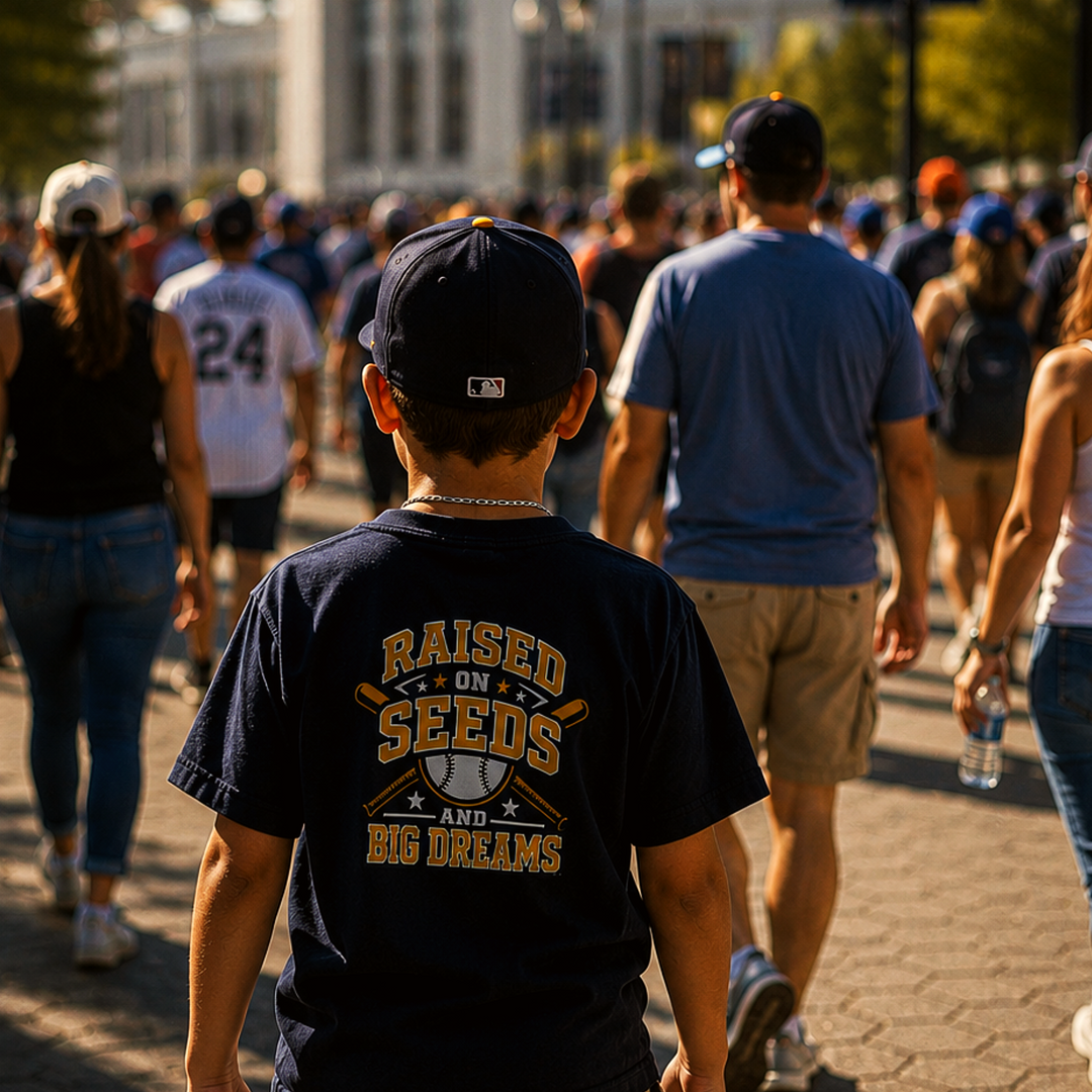 RAISED ON SEEDS &amp; BIG DREAMS - Youth Tee