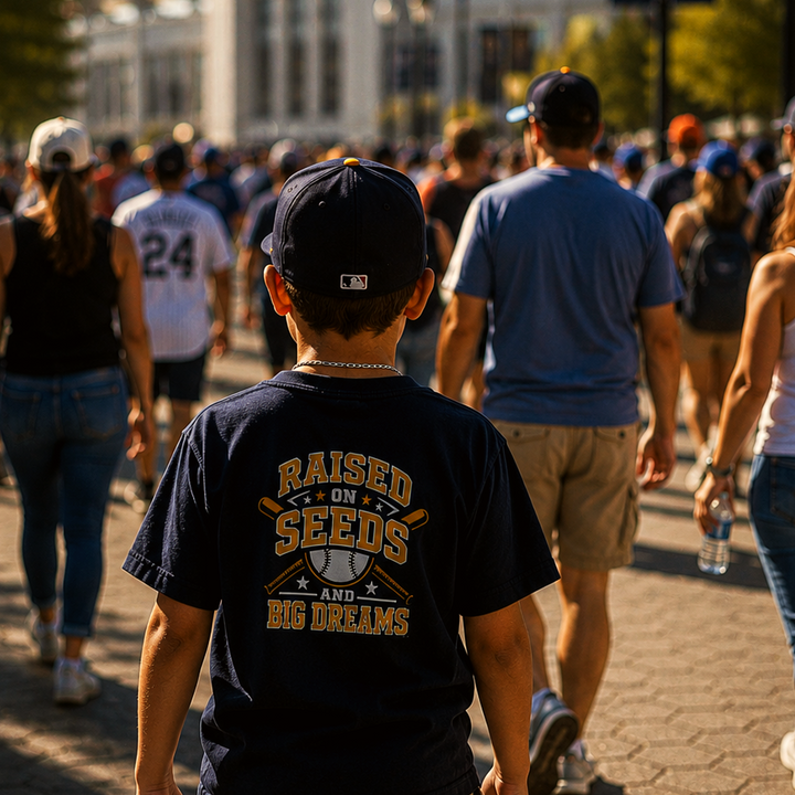 RAISED ON SEEDS &amp; BIG DREAMS - Youth Tee