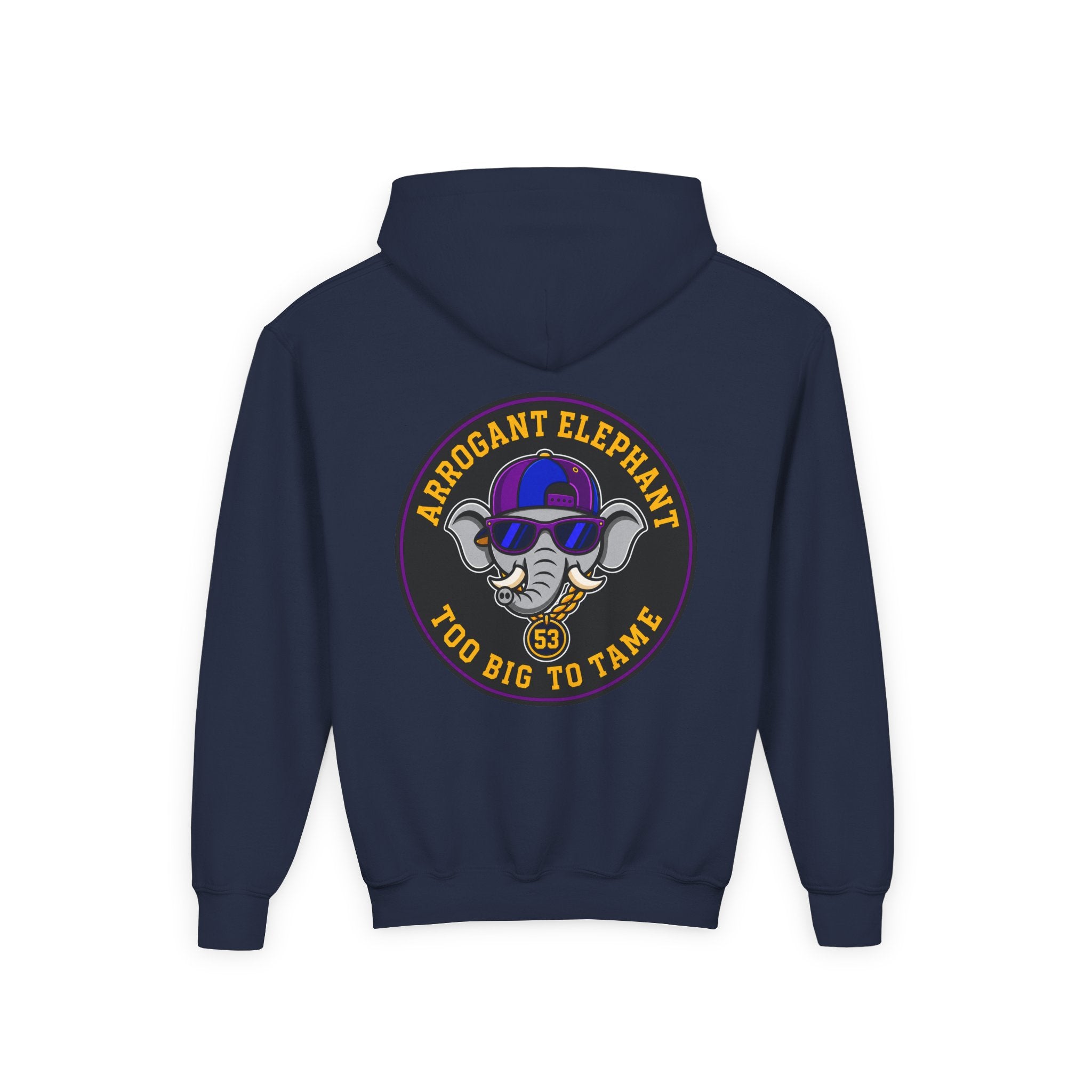 ARROGANT ELEPHANT™ "TOO BIG TO TAME" Hoodie