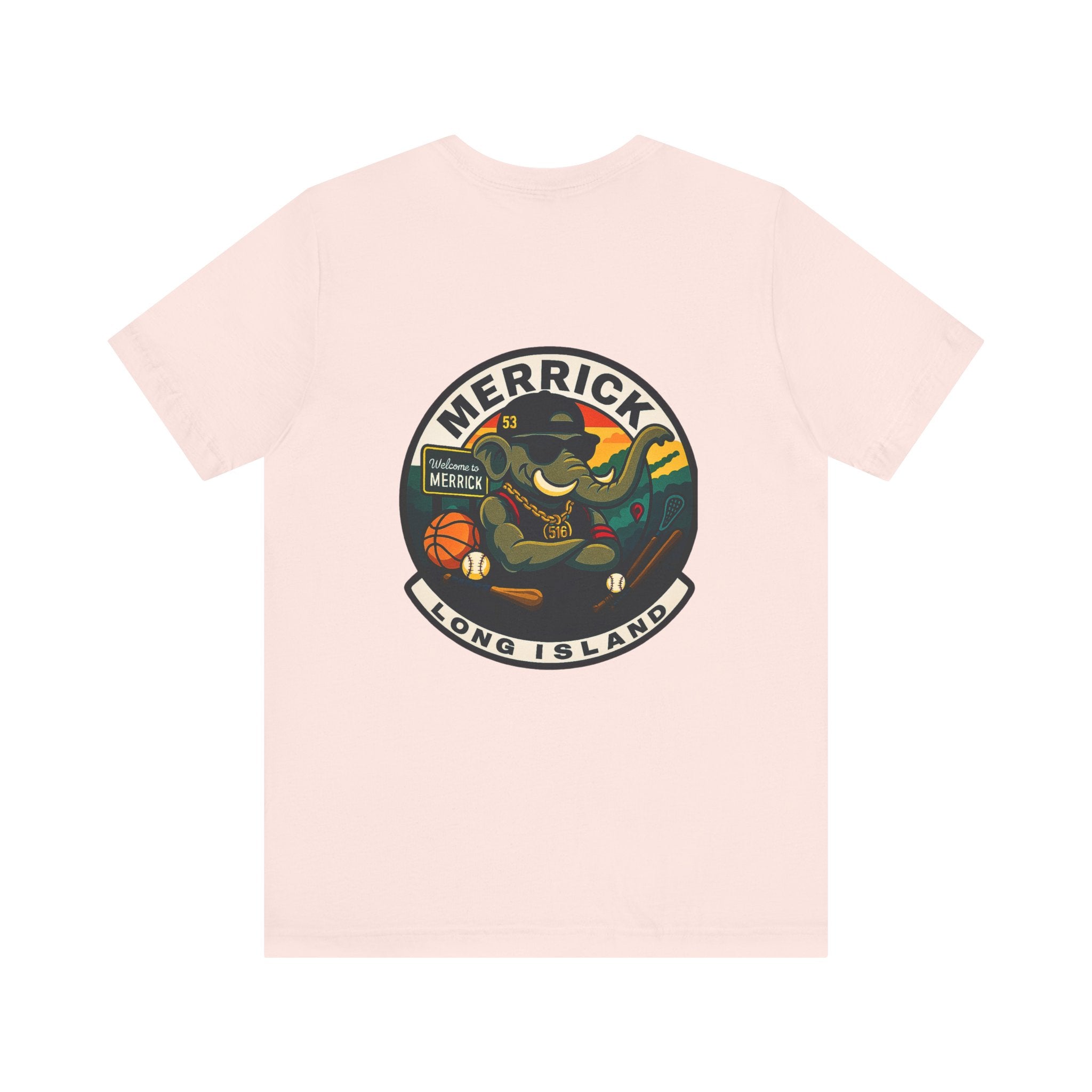 Arrogant Elephant™ Merrick Adult Tee – Long Island Edition