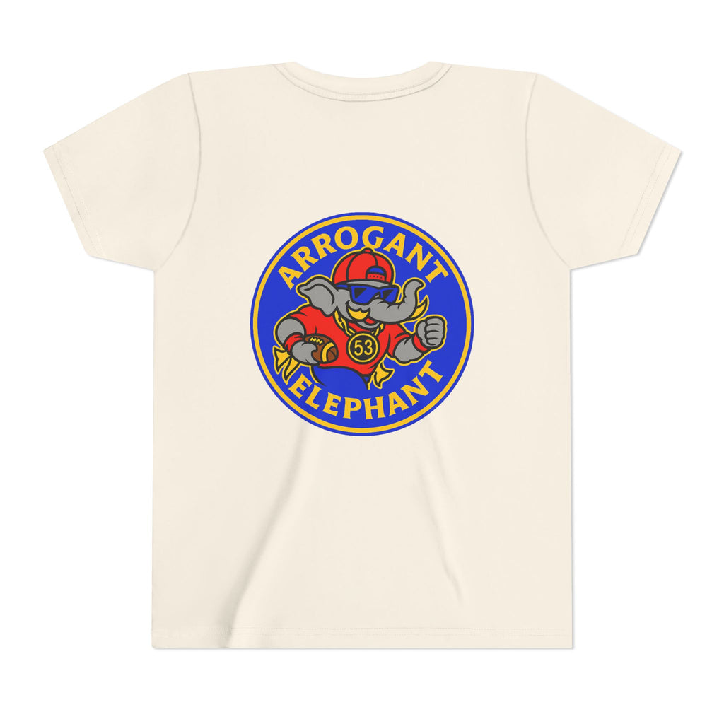 🏈 Arrogant Elephant™ Youth Flag Football Performance Tee (SPACE EDITION)