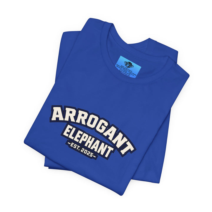 Arrogant Elephant™ Bold Logo Tee – Adult
