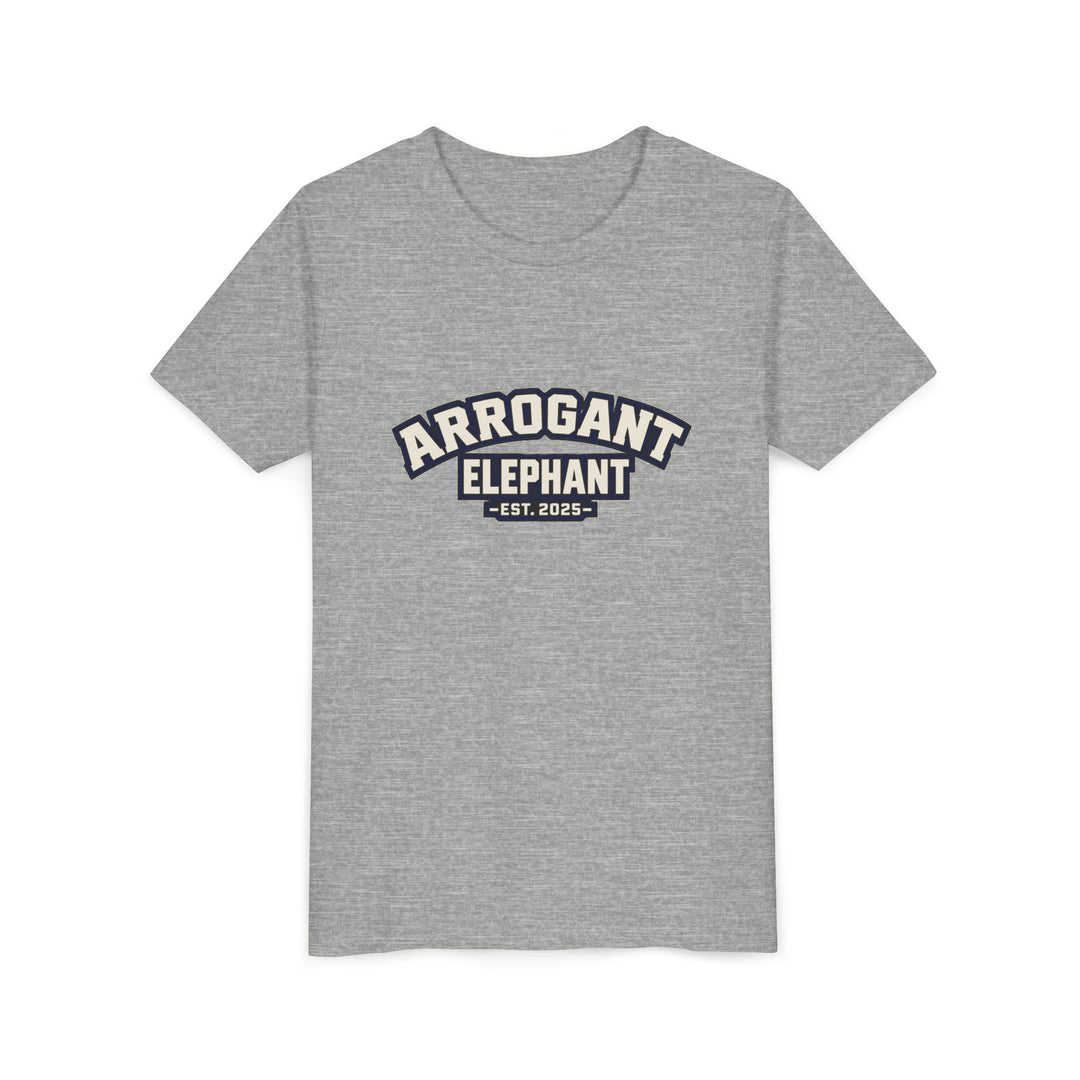 Arrogant Elephant Youth Tee- Collegiate