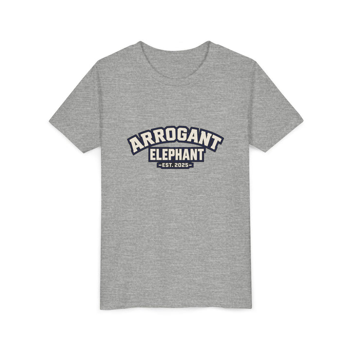 Arrogant Elephant Youth Tee- Collegiate
