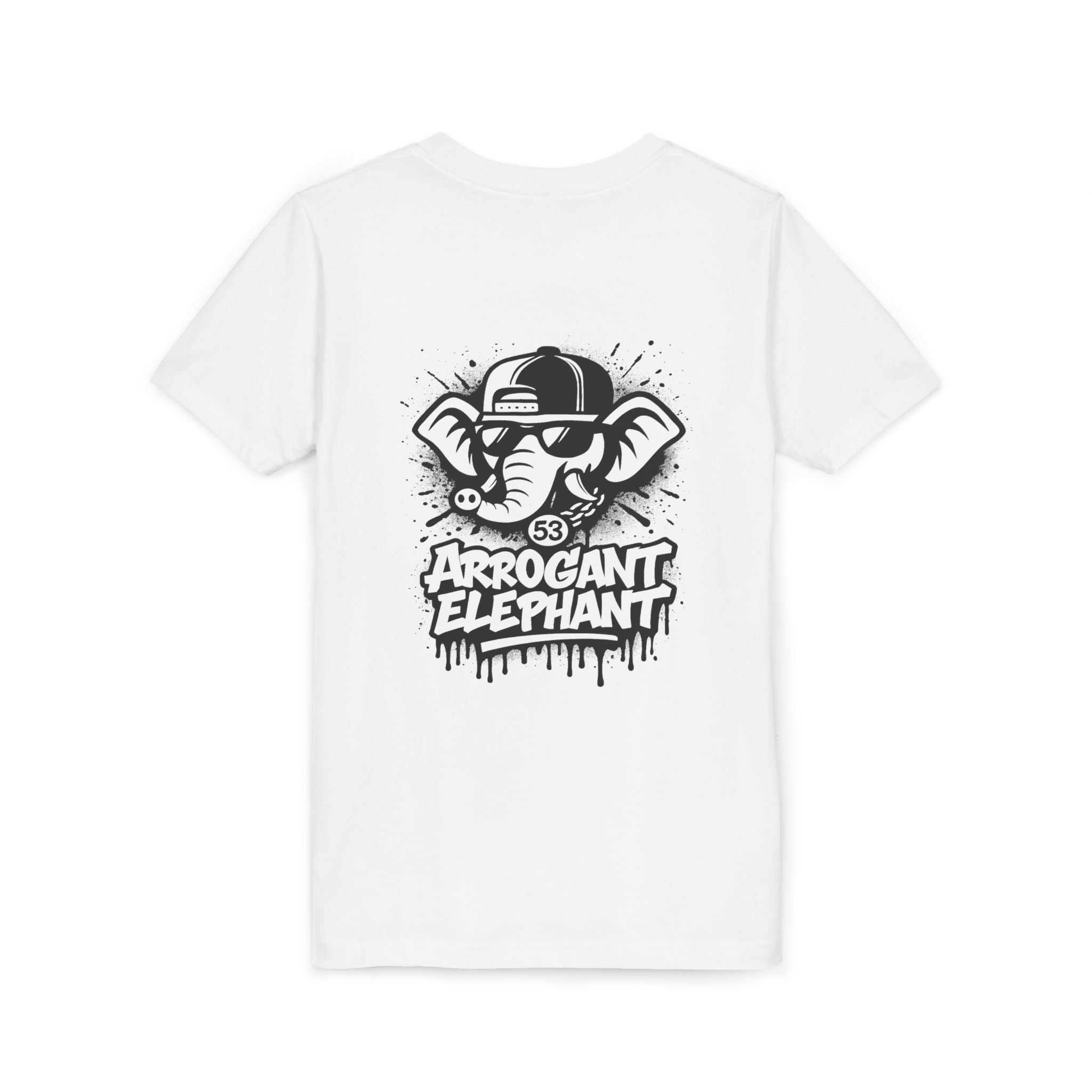 Arrogant Elephant™ Kids Graffiti Tee – Durable, Stylish, and Kid-Loved.