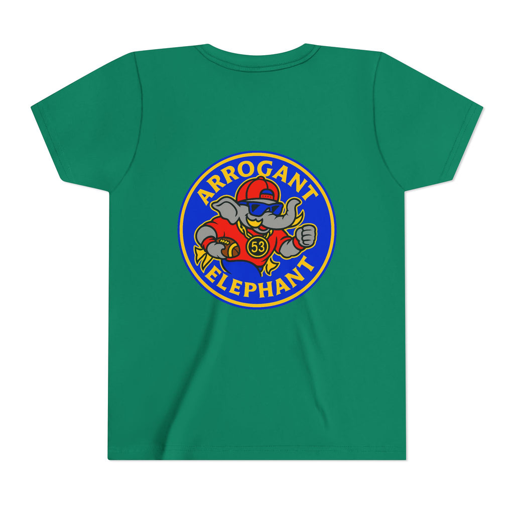 🏈 Arrogant Elephant™ Youth Flag Football Performance Tee (SPACE EDITION)