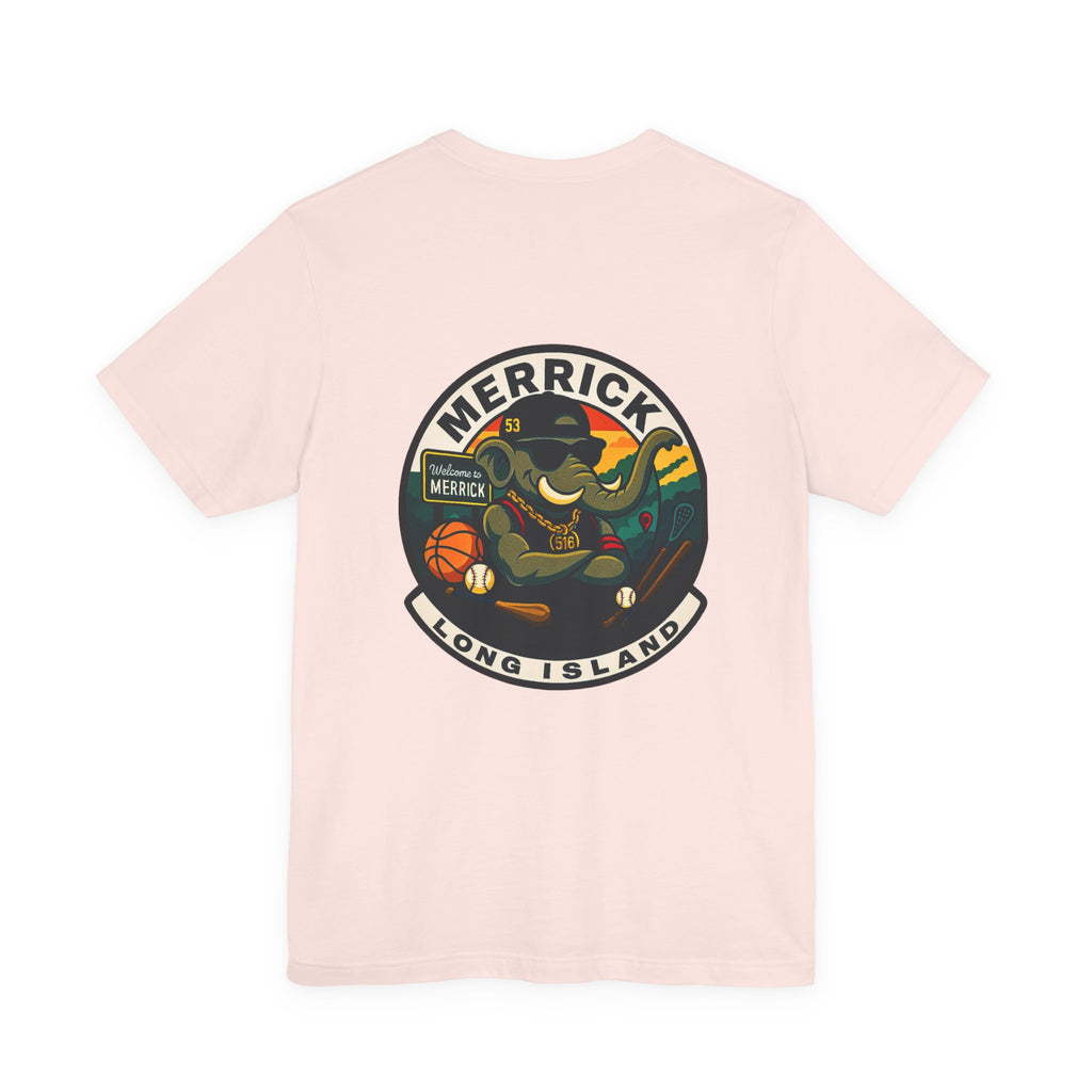 Arrogant Elephant™ Merrick Adult Tee – Long Island Edition