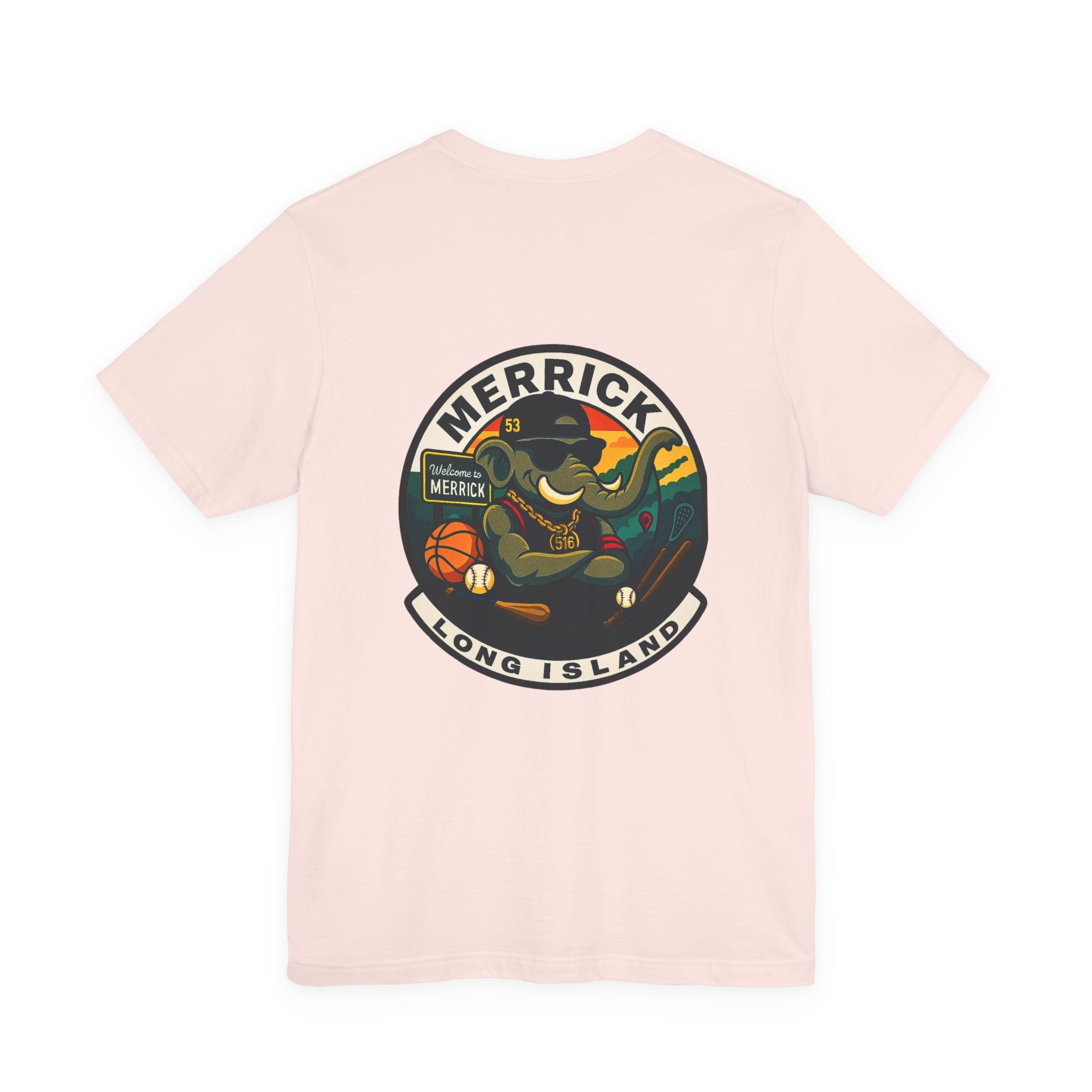 Arrogant Elephant™ Merrick Adult Tee – Long Island Edition