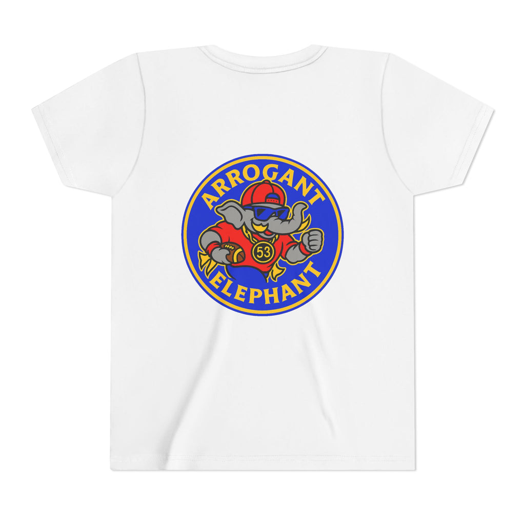 🏈 Arrogant Elephant™ Youth Flag Football Performance Tee (SPACE EDITION)