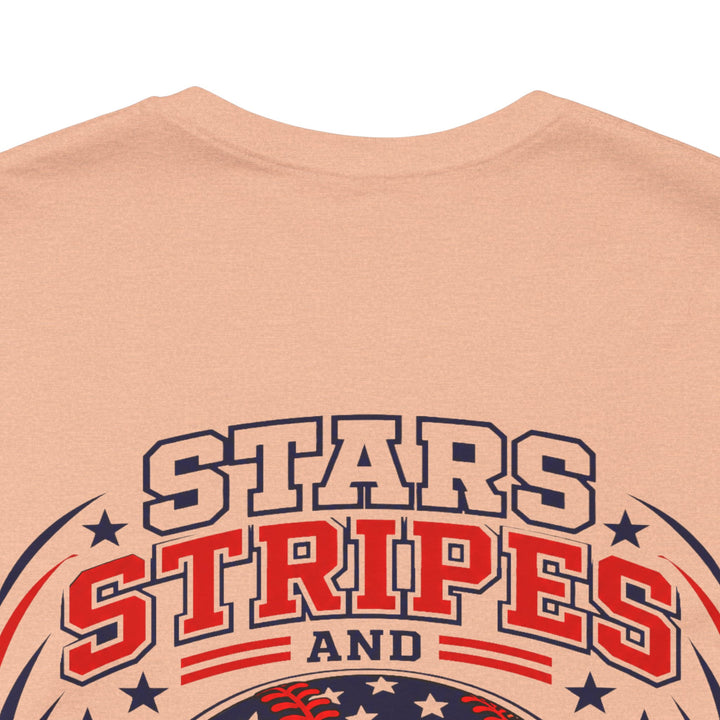 AE Adult Stars, Stripes and Seams Tee
