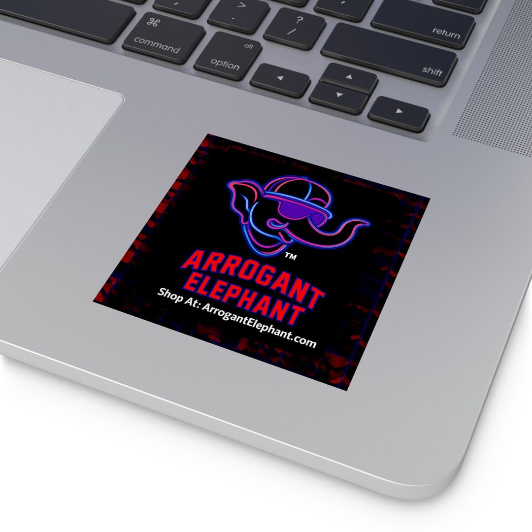 Cool Arrogant Elephant Vinyl Stickers for Personalized Laptops, Water Bottles, and More, Fun Party Favors, Unique Gifts