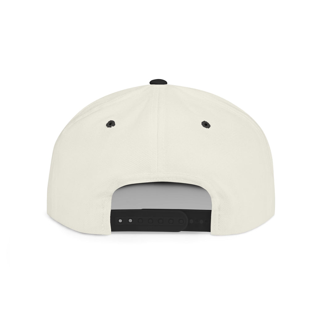 AE Lightning Flat Bill Snapback Hat — Retro Purple Logo Cap