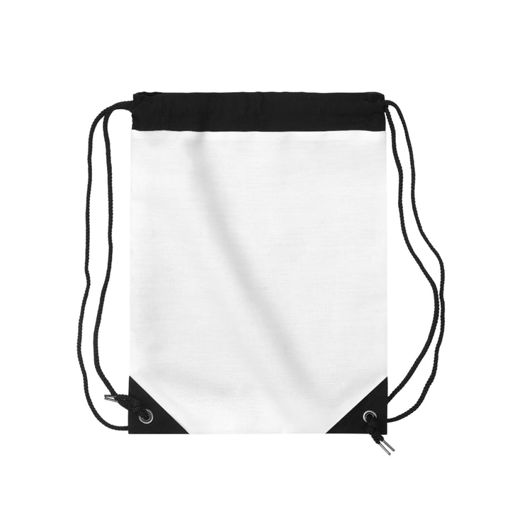 AE  Neon Drawstring Bag White