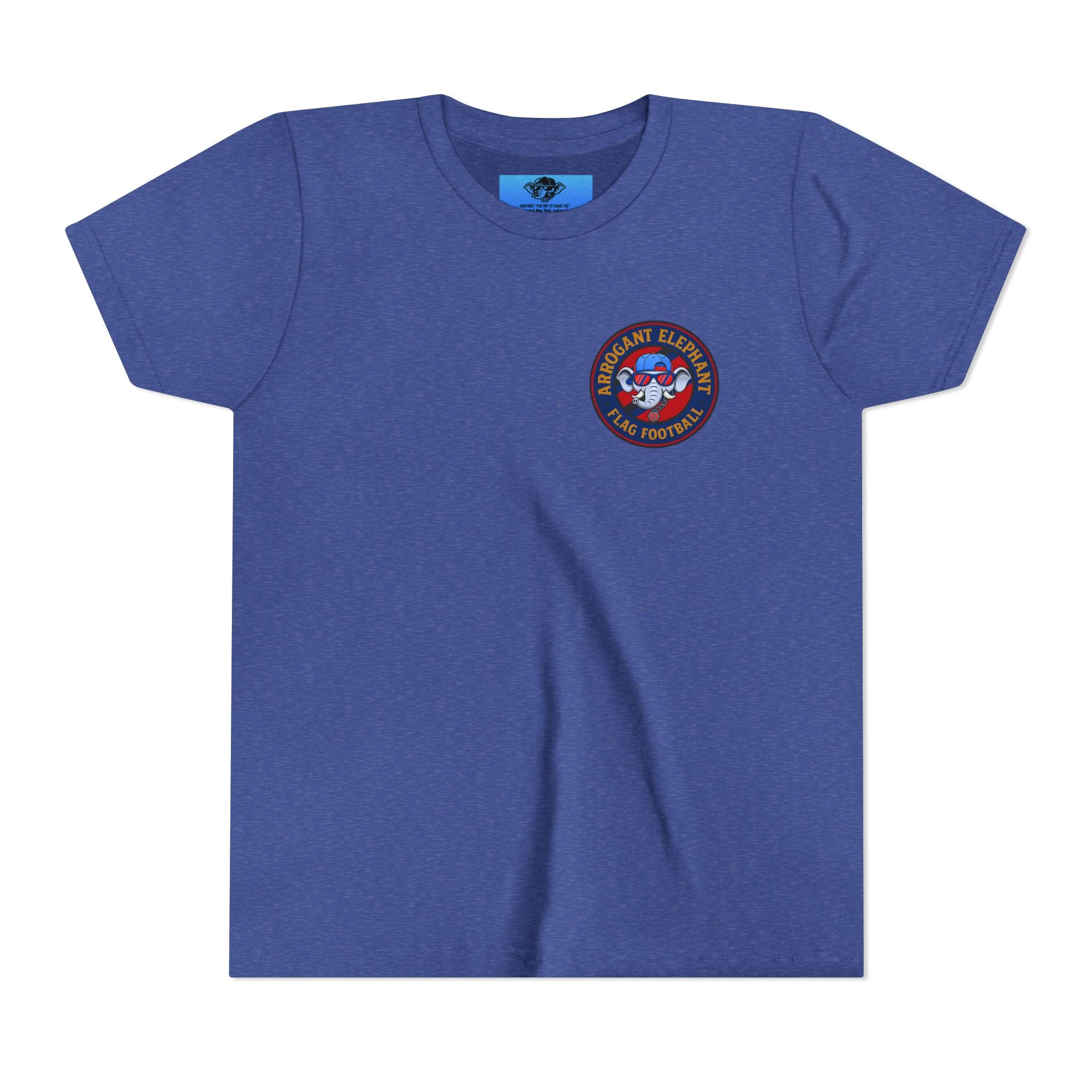 🏈 Arrogant Elephant™ Youth Flag Football Performance Tee (SPACE EDITION)