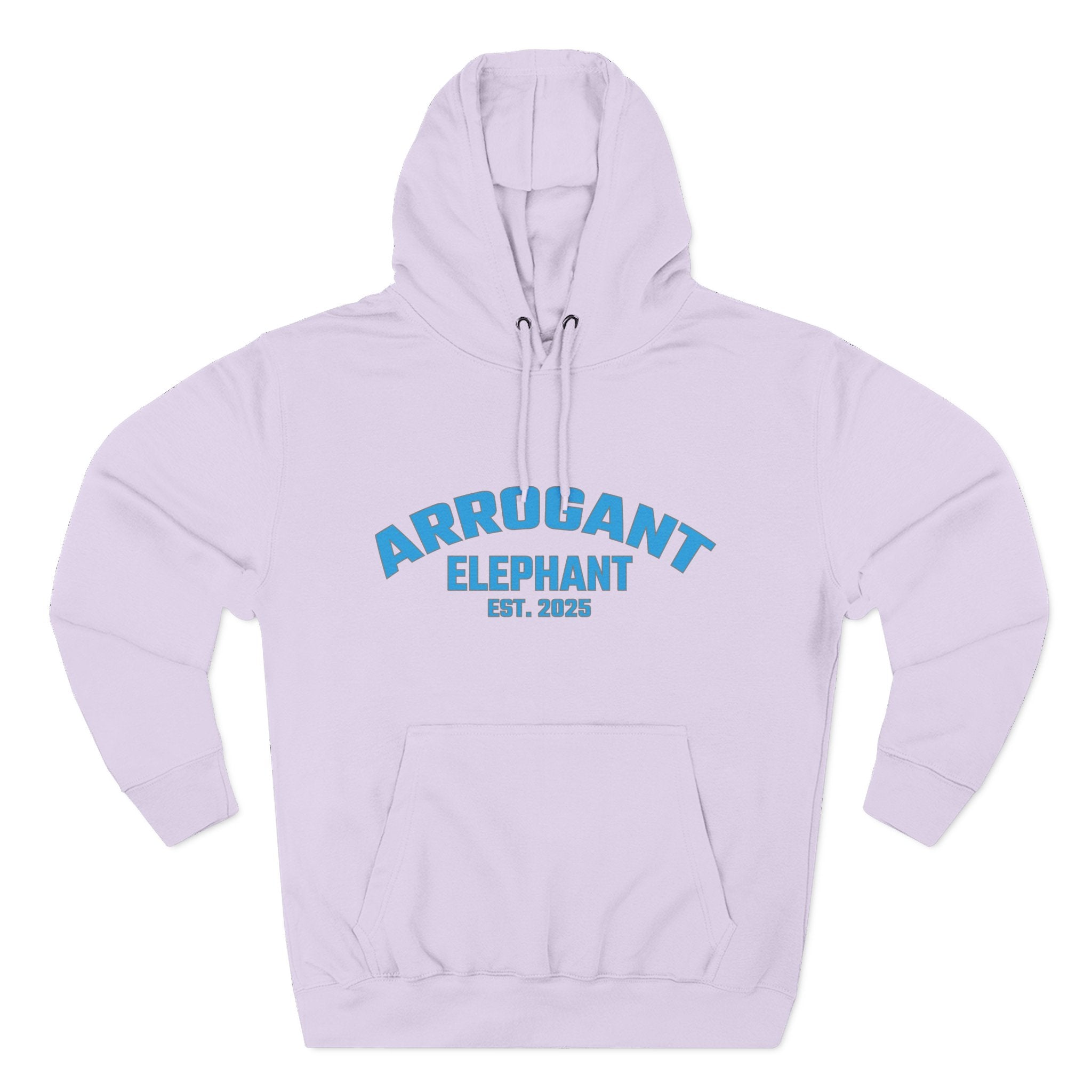 Arrogant Elephant™ Retro Collegiate Hoodie – Est. 2025