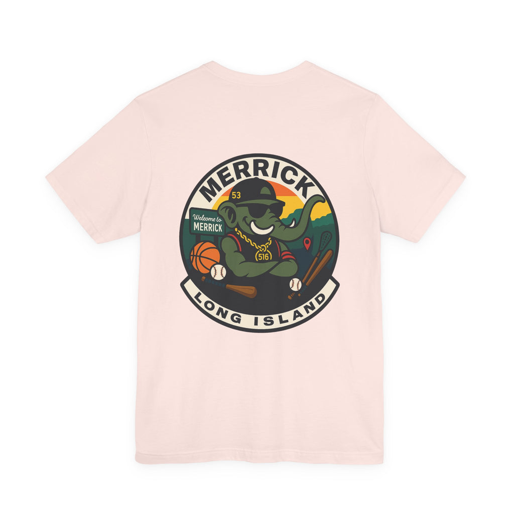 Arrogant Elephant™ Merrick Adult Tee – Long Island Edition