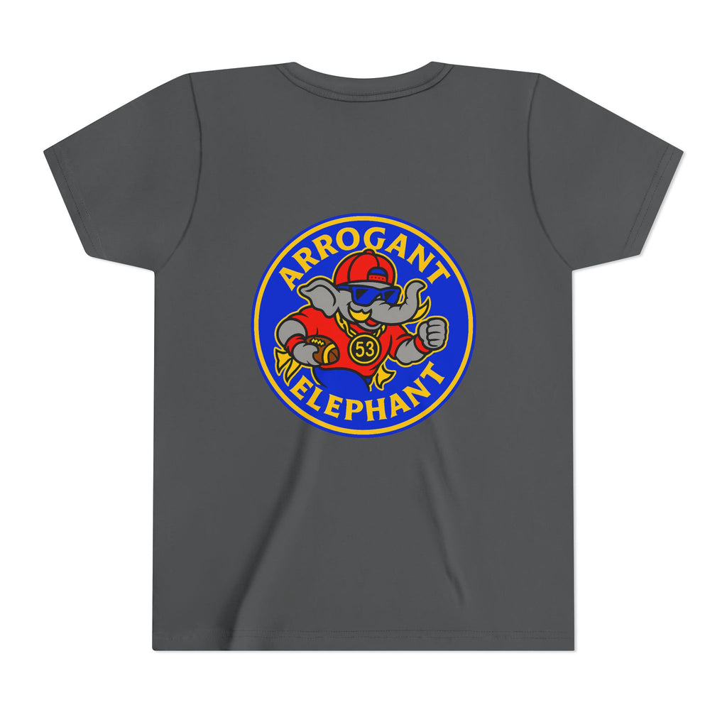 🏈 Arrogant Elephant™ Youth Flag Football Performance Tee (SPACE EDITION)