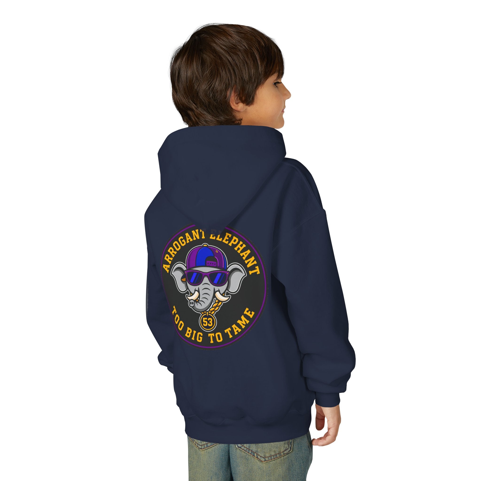 ARROGANT ELEPHANT™ "TOO BIG TO TAME" Hoodie